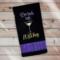 Drink Up Witches Towel
