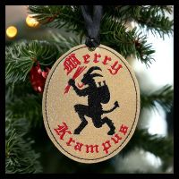 Merry Krampus Ornament