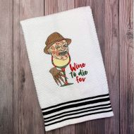 Freddy Loves Wine Towel