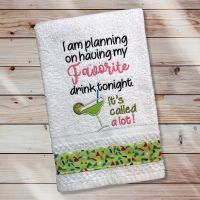 Favorite Drink Towel