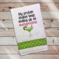 Protein Shake Towel