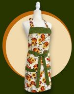 Pumpkins and Sunflowers Apron