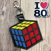 Puzzle Cube Key Fob