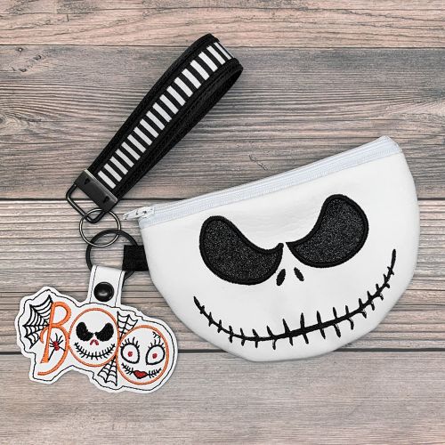 Skeleton Zipper Bag